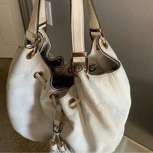 Michael Kors large white purse
